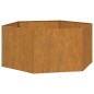 vidaXL Pflanzkübel Rostig 90x90x45 cm Cortenstahl vidaXL Pflanzkübel Rostig 90x90x45 cm Cortenstahl