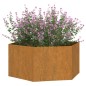 vidaXL Pflanzkübel Rostig 90x90x45 cm Cortenstahl vidaXL Pflanzkübel Rostig 90x90x45 cm Cortenstahl