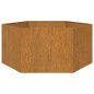 vidaXL Pflanzkübel Rostig 90x90x45 cm Cortenstahl vidaXL Pflanzkübel Rostig 90x90x45 cm Cortenstahl