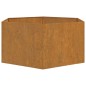 vidaXL Pflanzkübel Rostig 90x90x45 cm Cortenstahl vidaXL Pflanzkübel Rostig 90x90x45 cm Cortenstahl