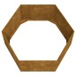 vidaXL Pflanzkübel Rostig 90x90x45 cm Cortenstahl vidaXL Pflanzkübel Rostig 90x90x45 cm Cortenstahl