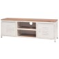 vidaXL TV-Schrank 120x30x40 cm Weiß