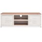 vidaXL TV-Schrank 120x30x40 cm Weiß