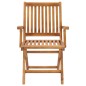 vidaXL Gartenstühle 2 Stk. mit Cremeweißen Kissen Teak Massivholz vidaXL Gartenstühle 2 Stk. mit Cremeweißen Kissen Teak Massivholz