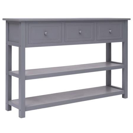 vidaXL Sideboard Grau 115x30x76 cm Holz