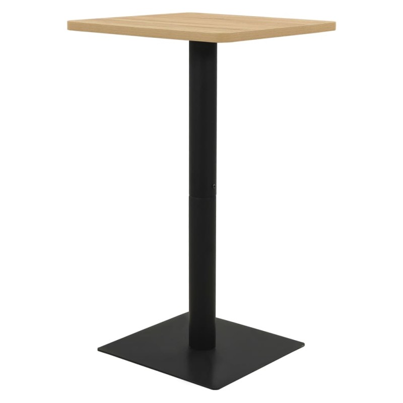 vidaXL Bistrotisch Eichefarben 70x70x107 cm vidaXL Bistrotisch Eichefarben 70x70x107 cm