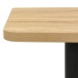 vidaXL Bistrotisch Eichefarben 70x70x107 cm vidaXL Bistrotisch Eichefarben 70x70x107 cm