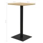 vidaXL Bistrotisch Eichefarben 70x70x107 cm vidaXL Bistrotisch Eichefarben 70x70x107 cm