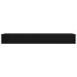 vidaXL TV-Schrank mit LED-Leuchten Schwarz 120x35x15,5 cm vidaXL TV-Schrank mit LED-Leuchten Schwarz 120x35x15,5 cm
