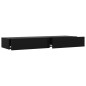 vidaXL TV-Schrank mit LED-Leuchten Schwarz 120x35x15,5 cm vidaXL TV-Schrank mit LED-Leuchten Schwarz 120x35x15,5 cm