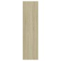 vidaXL Bücherregal 3 Fächer Sonoma-Eiche 40x30x114 cm Holzwerkstoff vidaXL Bücherregal 3 Fächer Sonoma-Eiche 40x30x114 cm Holzwerkstoff