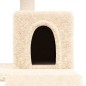 vidaXL Kratzbaum mit Sisal-Kratzsäulen Creme 82 cm vidaXL Kratzbaum mit Sisal-Kratzsäulen Creme 82 cm