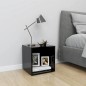 vidaXL TV-Schrank Schwarz 37x35x37 cm Holzwerkstoff vidaXL TV-Schrank Schwarz 37x35x37 cm Holzwerkstoff