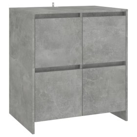 vidaXL Sideboard Betongrau 70x41x75 cm Holzwerkstoff