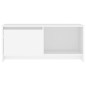 vidaXL TV-Schrank Weiß 90x35x40 cm Holzwerkstoff vidaXL TV-Schrank Weiß 90x35x40 cm Holzwerkstoff