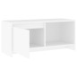 vidaXL TV-Schrank Weiß 90x35x40 cm Holzwerkstoff vidaXL TV-Schrank Weiß 90x35x40 cm Holzwerkstoff