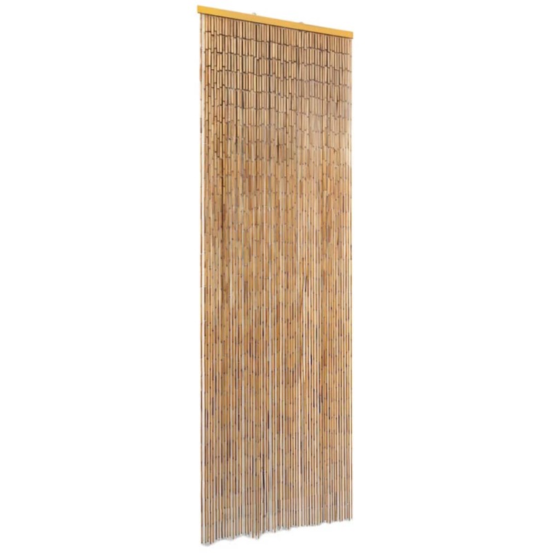 vidaXL Insektenschutz Türvorhang Bambus 56 x 185 cm vidaXL Insektenschutz Türvorhang Bambus 56 x 185 cm