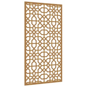 vidaXL Garten-Wanddeko 105x55 cm Cortenstahl Maurisches Design