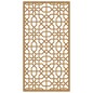 vidaXL Garten-Wanddeko 105x55 cm Cortenstahl Maurisches Design vidaXL Garten-Wanddeko 105x55 cm Cortenstahl Maurisches Design