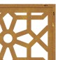 vidaXL Garten-Wanddeko 105x55 cm Cortenstahl Maurisches Design vidaXL Garten-Wanddeko 105x55 cm Cortenstahl Maurisches Design