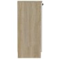 vidaXL Sideboard Weiß & Sonoma-Eiche 60x30x70 cm Holzwerkstoff vidaXL Sideboard Weiß & Sonoma-Eiche 60x30x70 cm Holzwerkstoff