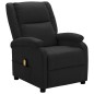 vidaXL Massagesessel Schwarz Kunstleder vidaXL Massagesessel Schwarz Kunstleder