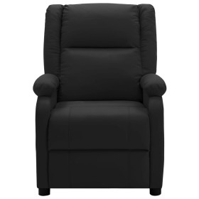 vidaXL Massagesessel Schwarz Kunstleder