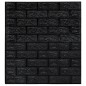vidaXL 3D Tapete Ziegelstein Selbstklebend 10 Stk. Schwarz vidaXL 3D Tapete Ziegelstein Selbstklebend 10 Stk. Schwarz