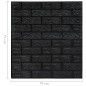 vidaXL 3D Tapete Ziegelstein Selbstklebend 40 Stk. Schwarz vidaXL 3D Tapete Ziegelstein Selbstklebend 40 Stk. Schwarz