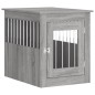 vidaXL Hundekäfig im Möbelstil Grau Sonoma 55x75x65 cm Holzwerkstoff vidaXL Hundekäfig im Möbelstil Grau Sonoma 55x75x65 cm Holzwerkstoff