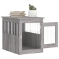 vidaXL Hundekäfig im Möbelstil Grau Sonoma 55x75x65 cm Holzwerkstoff vidaXL Hundekäfig im Möbelstil Grau Sonoma 55x75x65 cm Holzwerkstoff