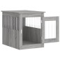 vidaXL Hundekäfig im Möbelstil Grau Sonoma 55x75x65 cm Holzwerkstoff vidaXL Hundekäfig im Möbelstil Grau Sonoma 55x75x65 cm Holzwerkstoff