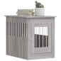 vidaXL Hundekäfig im Möbelstil Grau Sonoma 55x80x68 cm Holzwerkstoff vidaXL Hundekäfig im Möbelstil Grau Sonoma 55x80x68 cm Holzwerkstoff
