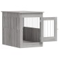 vidaXL Hundekäfig im Möbelstil Grau Sonoma 55x80x68 cm Holzwerkstoff vidaXL Hundekäfig im Möbelstil Grau Sonoma 55x80x68 cm Holzwerkstoff