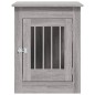 vidaXL Hundekäfig im Möbelstil Grau Sonoma 55x80x68 cm Holzwerkstoff vidaXL Hundekäfig im Möbelstil Grau Sonoma 55x80x68 cm Holzwerkstoff