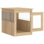 vidaXL Hundekäfig im Möbelstil Sonoma-Eiche 55x75x65 cm Holzwerkstoff vidaXL Hundekäfig im Möbelstil Sonoma-Eiche 55x75x65 cm Holzwerkstoff
