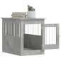 vidaXL Hundekäfig im Möbelstil Betongrau 55x80x68 cm Holzwerkstoff vidaXL Hundekäfig im Möbelstil Betongrau 55x80x68 cm Holzwerkstoff