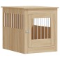 vidaXL Hundekäfig im Möbelstil Sonoma-Eiche 64,5x80x71cm Holzwerkstoff vidaXL Hundekäfig im Möbelstil Sonoma-Eiche 64,5x80x71cm Holzwerkstoff