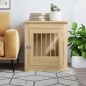 vidaXL Hundekäfig im Möbelstil Sonoma-Eiche 64,5x80x71cm Holzwerkstoff vidaXL Hundekäfig im Möbelstil Sonoma-Eiche 64,5x80x71cm Holzwerkstoff