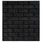 vidaXL 3D Tapete Ziegelstein Selbstklebend 20 Stk. Schwarz vidaXL 3D Tapete Ziegelstein Selbstklebend 20 Stk. Schwarz