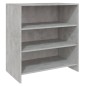 vidaXL 2-tlg. Sideboard Betongrau Holzwerkstoff vidaXL 2-tlg. Sideboard Betongrau Holzwerkstoff