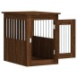 vidaXL Hundekäfig im Möbelstil Braun Eichen-Optik 45x62x59 cm vidaXL Hundekäfig im Möbelstil Braun Eichen-Optik 45x62x59 cm