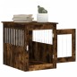 vidaXL Hundekäfig im Möbelstil Räuchereiche 55x75x65 cm Holzwerkstoff vidaXL Hundekäfig im Möbelstil Räuchereiche 55x75x65 cm Holzwerkstoff