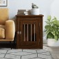 vidaXL Hundekäfig im Möbelstil Braun Eichen-Optik 55x75x65 cm vidaXL Hundekäfig im Möbelstil Braun Eichen-Optik 55x75x65 cm