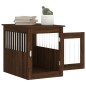 vidaXL Hundekäfig im Möbelstil Braun Eichen-Optik 55x75x65 cm vidaXL Hundekäfig im Möbelstil Braun Eichen-Optik 55x75x65 cm