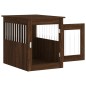 vidaXL Hundekäfig im Möbelstil Braun Eichen-Optik 55x75x65 cm vidaXL Hundekäfig im Möbelstil Braun Eichen-Optik 55x75x65 cm