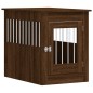 vidaXL Hundekäfig im Möbelstil Braun Eichen-Optik 55x80x68 cm vidaXL Hundekäfig im Möbelstil Braun Eichen-Optik 55x80x68 cm