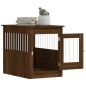 vidaXL Hundekäfig im Möbelstil Braun Eichen-Optik 55x80x68 cm vidaXL Hundekäfig im Möbelstil Braun Eichen-Optik 55x80x68 cm