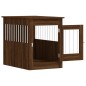 vidaXL Hundekäfig im Möbelstil Braun Eichen-Optik 55x80x68 cm vidaXL Hundekäfig im Möbelstil Braun Eichen-Optik 55x80x68 cm
