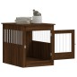 vidaXL Hundekäfig im Möbelstil Braun Eichen-Optik 64,5x80x71 cm vidaXL Hundekäfig im Möbelstil Braun Eichen-Optik 64,5x80x71 cm